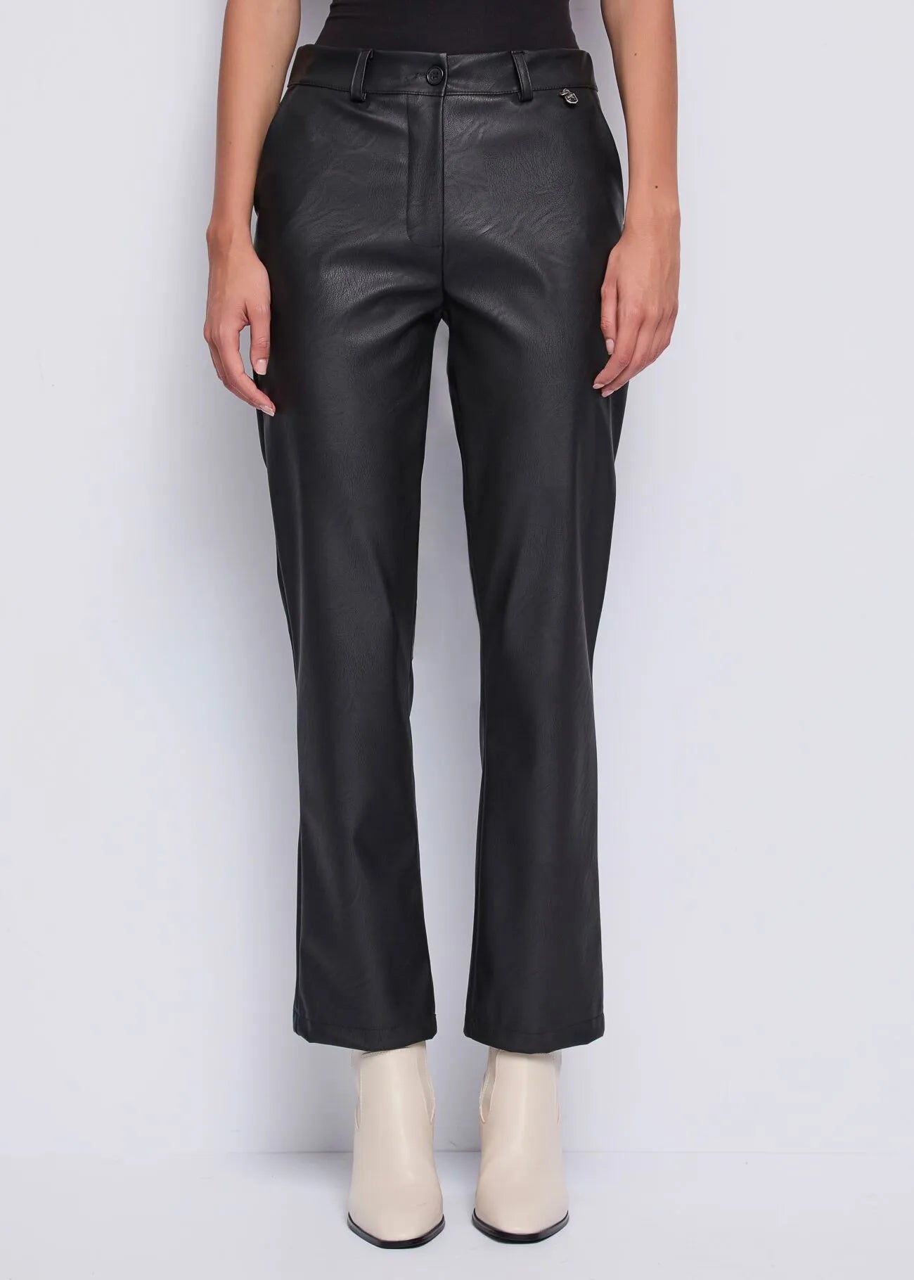 Pantalone in ecopelle - art. 521ND28001 - Denny Rose Autunno Inverno 2025/26