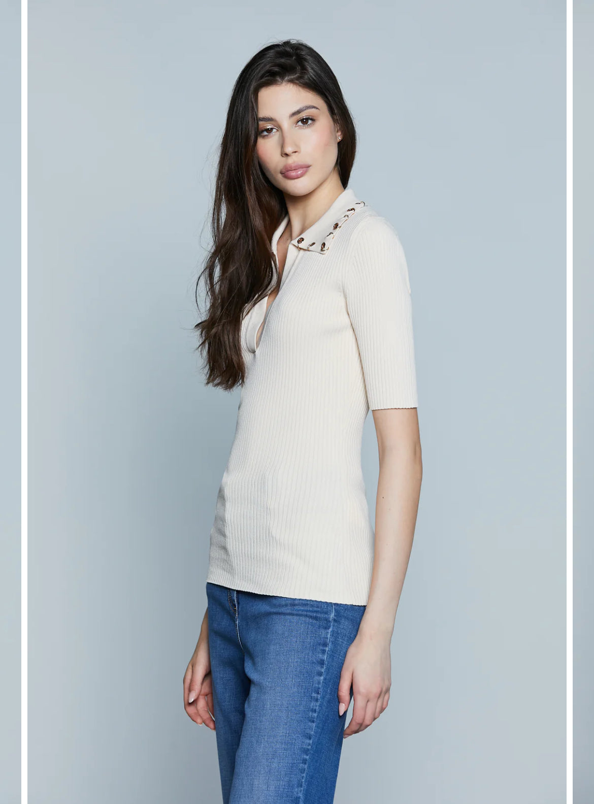Maglia RINGBEL M/M con Vele più Anelli Colletto Costina RELISH