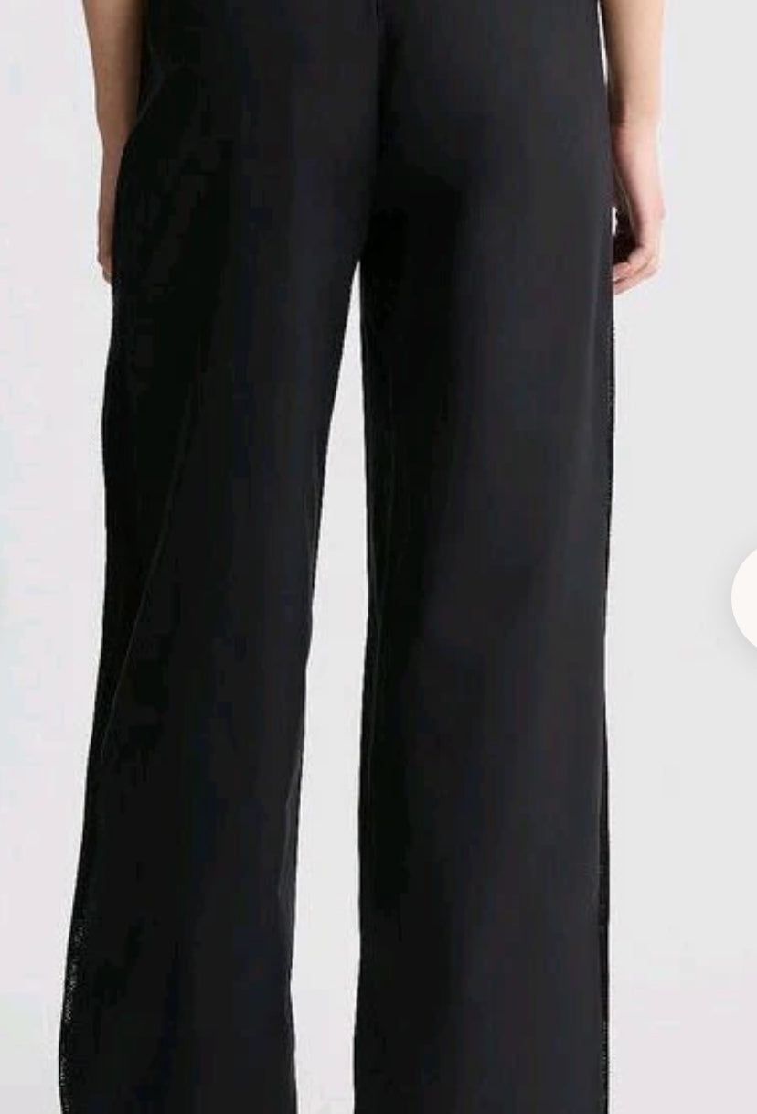 liu jo pantaloni con inserto in rete ta5074t2900