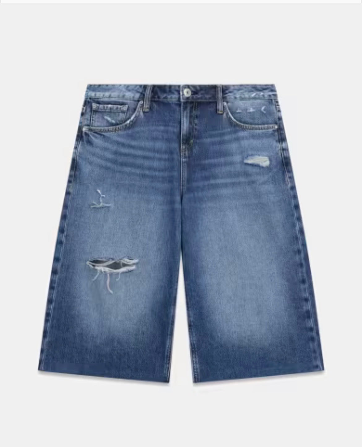 Codice n. W6GD91D0695 • Stretch denim bermuda.