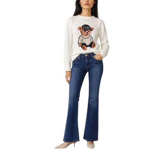 GUESS BEVERLY LOW RISE Guess Jeans Donna W6baj7 D2097 Scuro