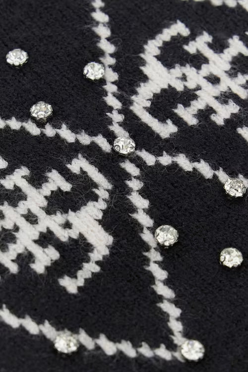 Berretto con logo in strass GUESS V6BZ09 Z1747