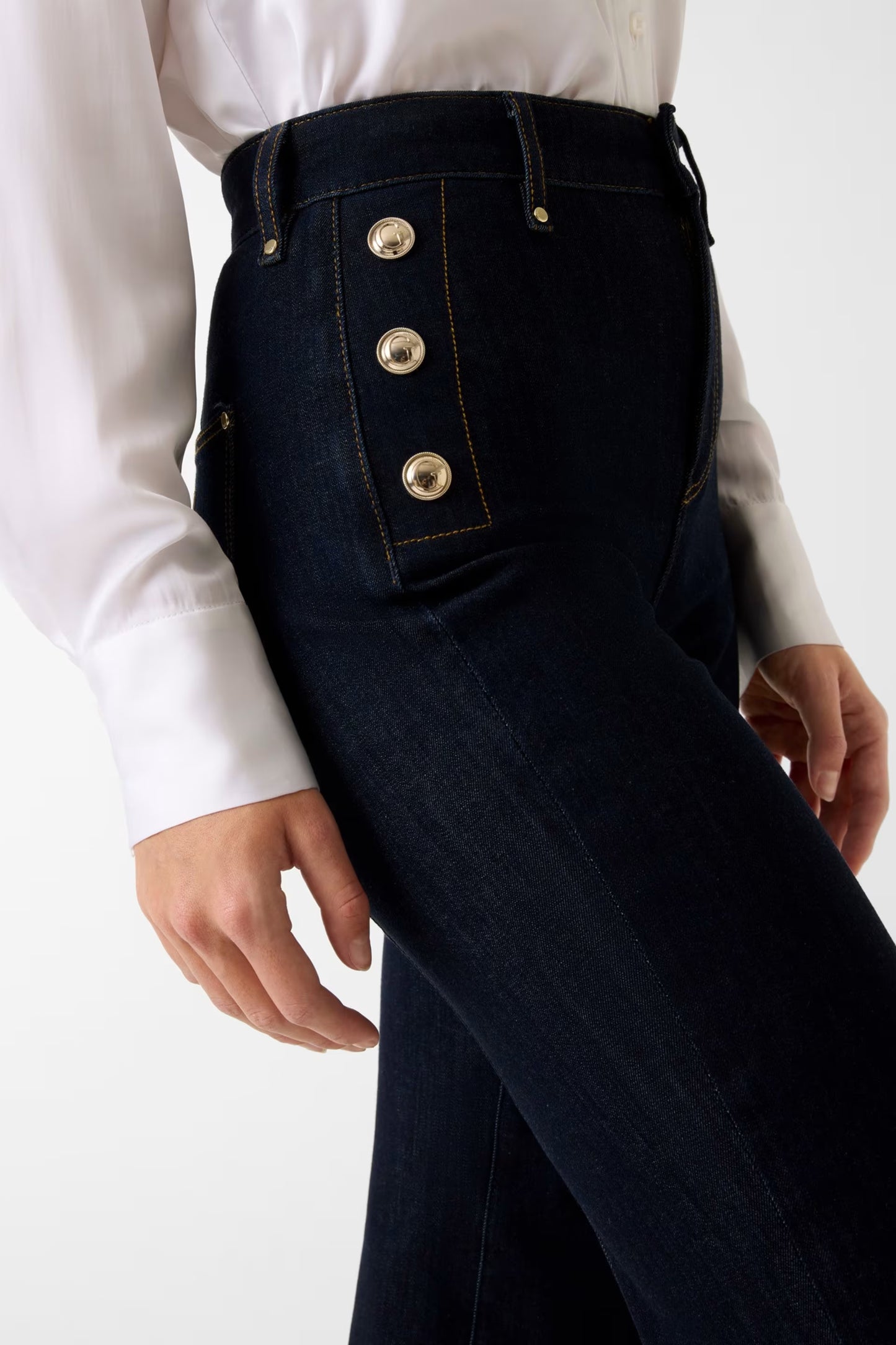 Guess W5RA0PD5PW1 New Faye Chino Jeans