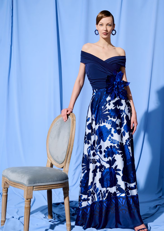 Camilla Art. A928 Abito Lungo con corpetto variante unica