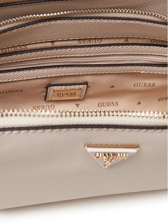 Sac à main Guess Noelle II HWZG96 72120 Écru