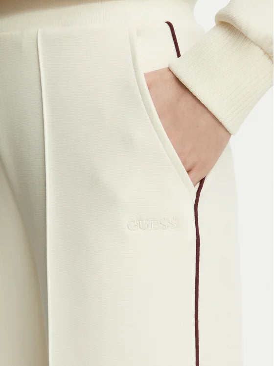 Guess Pantaloni da tuta V6BB05 K6265 Crema Regular Fit