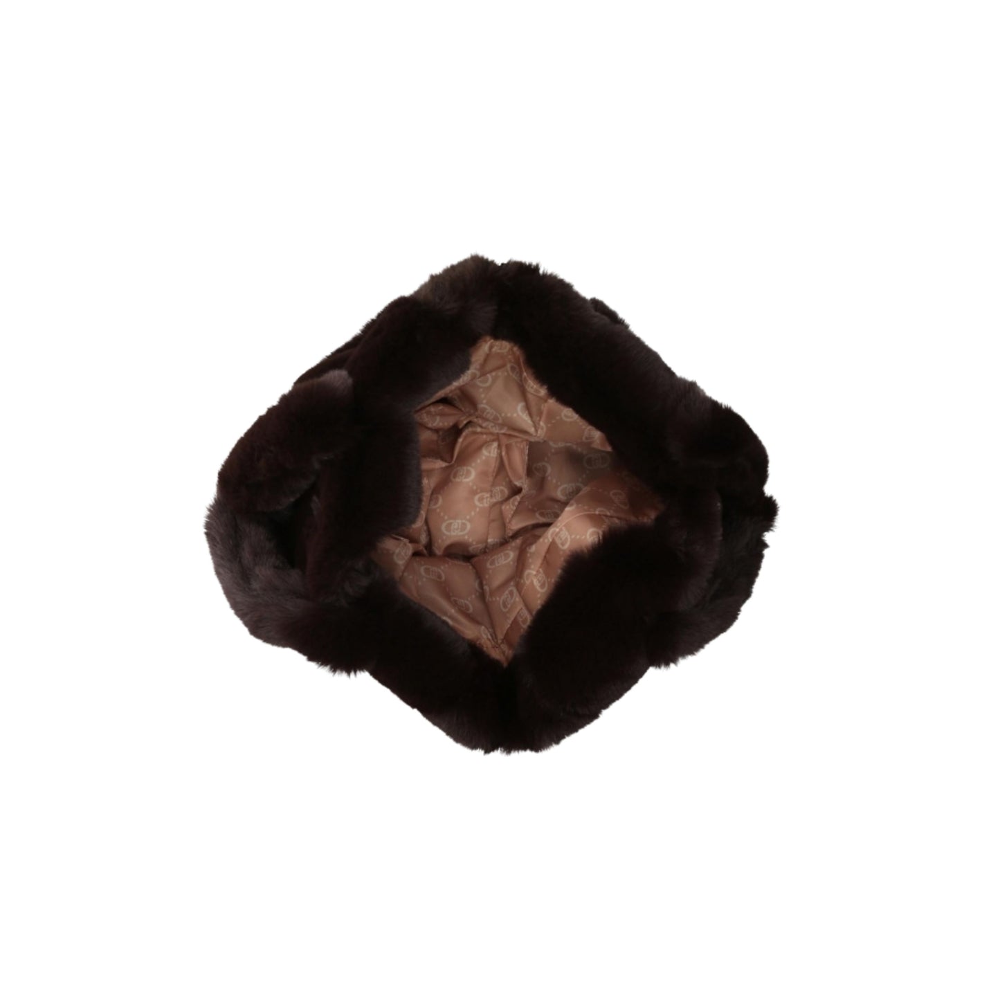 Liu Jo Borsa tracolla e manici in ecopelliccia TF5270 COLORE CIOCCOLATO LIUJO