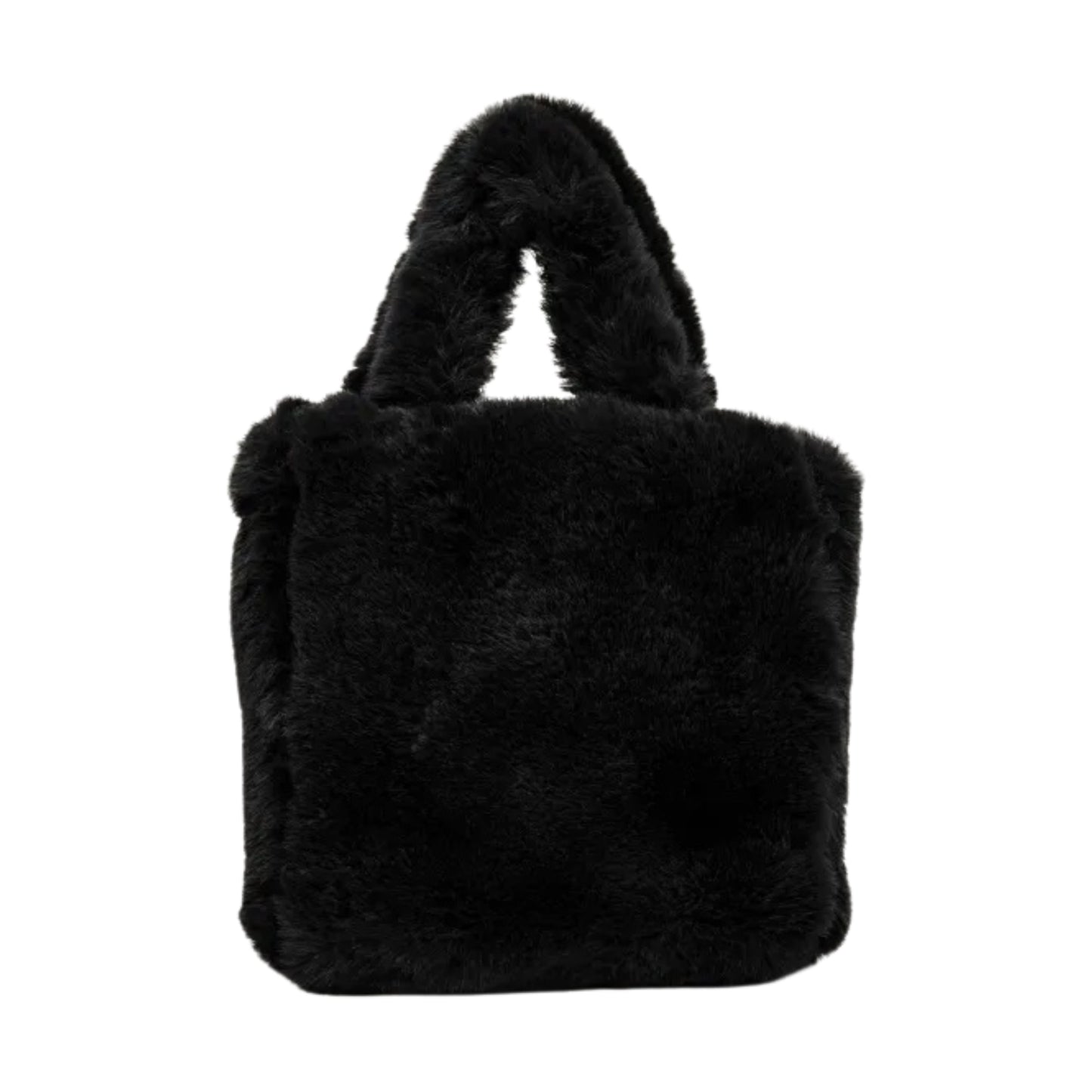 Liu Jo Borsa tracolla e manici in ecopelliccia TF5270 COLORE NERO