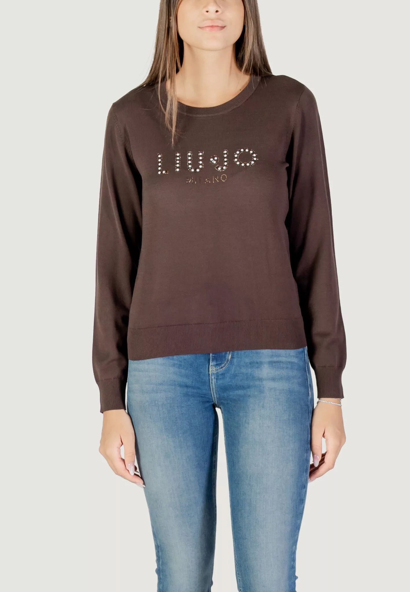 Maglia Liu Jo Better con logo articolo TF5248MS63L 90915