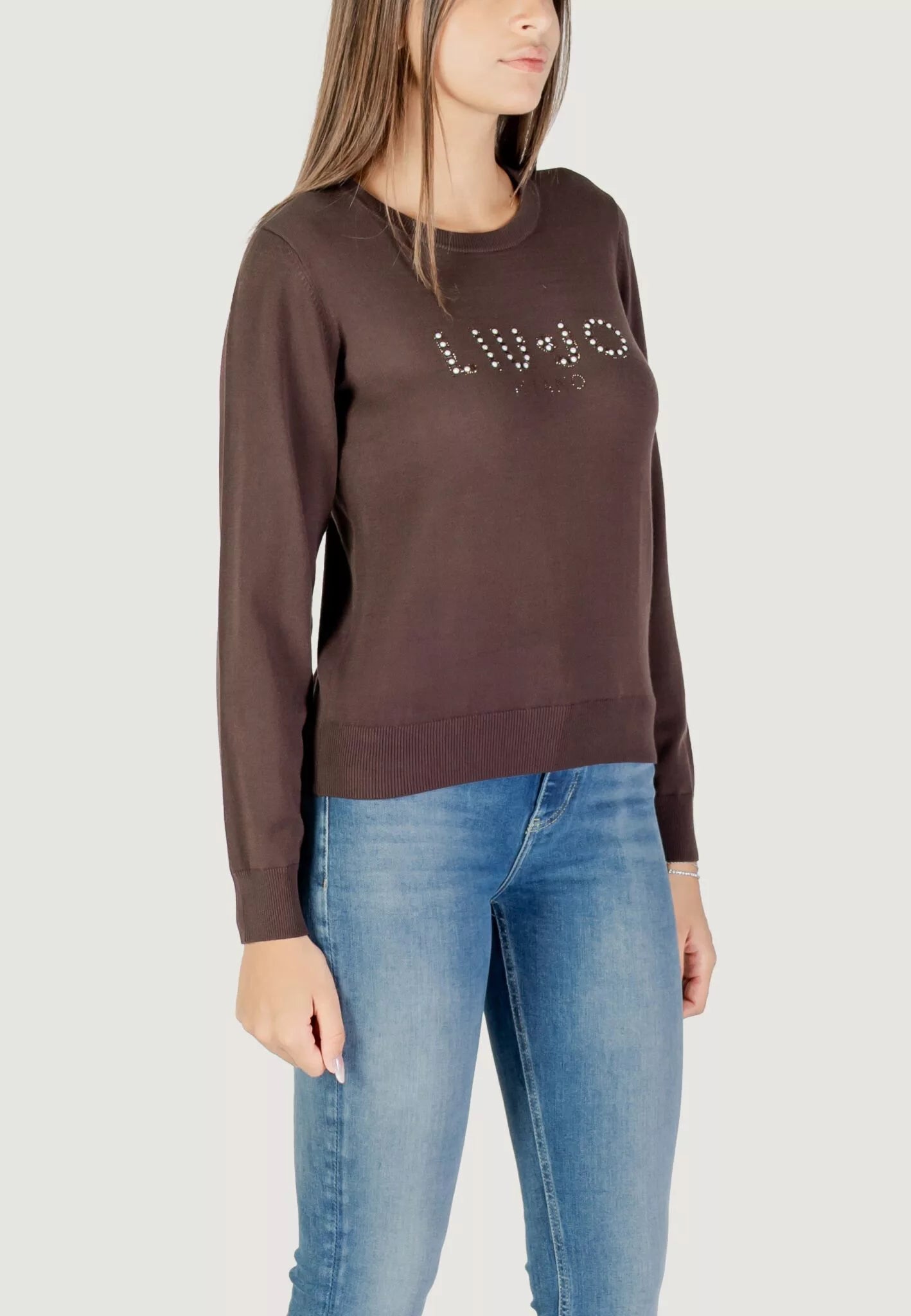 Maglia Liu Jo Better con logo articolo TF5248MS63L 90915