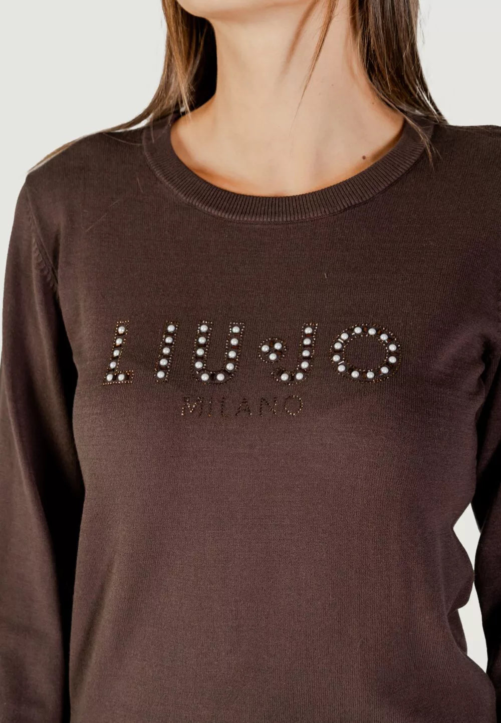 Maglia Liu Jo Better con logo articolo TF5248MS63L 90915