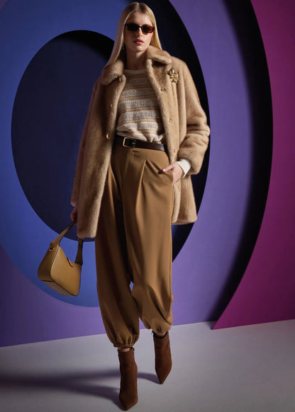 Nuova Collezione Cappotto da donna con spilla GAUDI 621FD39003_2249