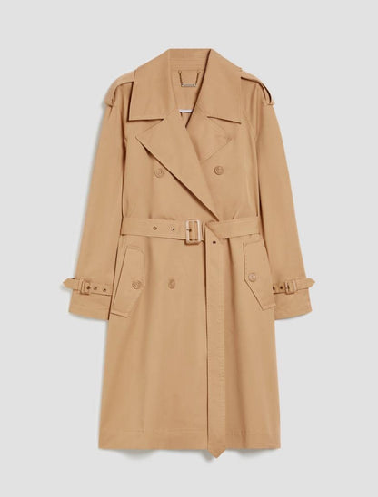 Penny Black PBBVETTURA Trench doppiopetto in gabardine - SABBIA