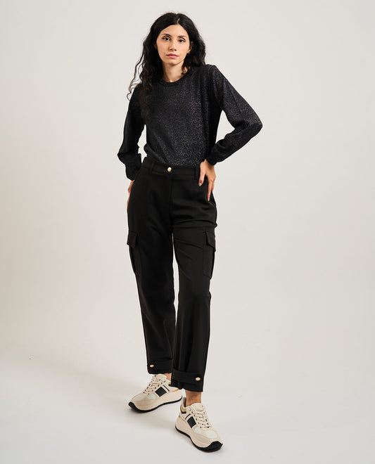 Pantaloni cargo donna di Gaudi con cinturini SKU: 521BD250292001
