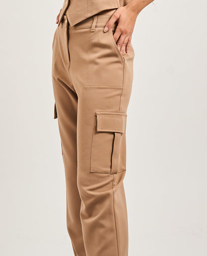 Pantaloni cargo donna di Gaudi con cinturini SKU: 521BD250292369