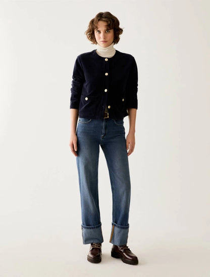 Jeans straight fit - BLUE JEANS PENNY BLACK PBBSTRAIGHT