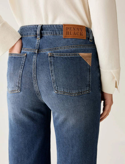 Jeans straight fit - BLUE JEANS PENNY BLACK PBBSTRAIGHT