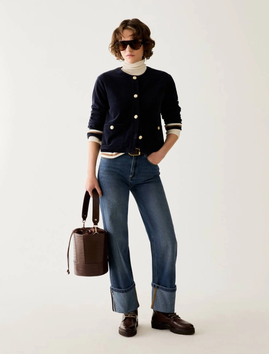 Jeans straight fit - BLUE JEANS PENNY BLACK PBBSTRAIGHT