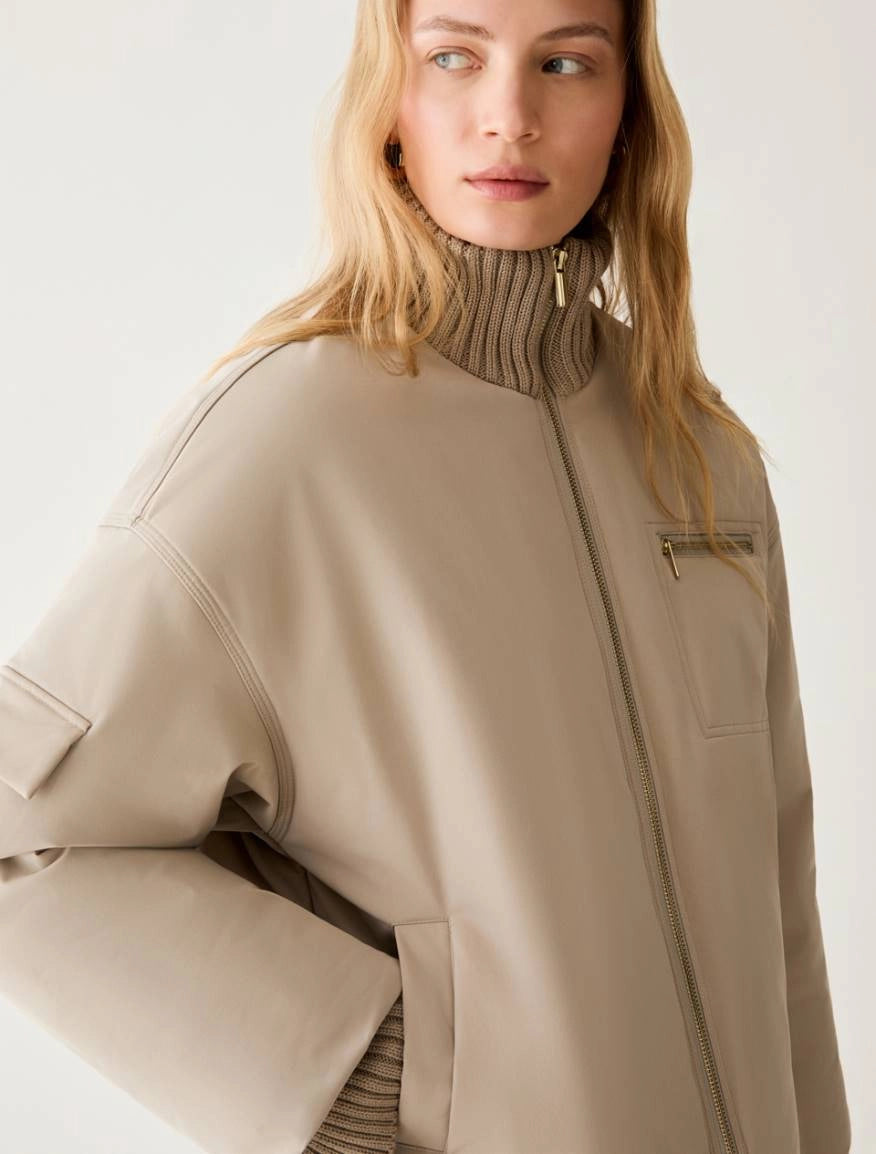 Bomber imbottito antigoccia - BEIGE PENNY BLACK PBBFUNALE