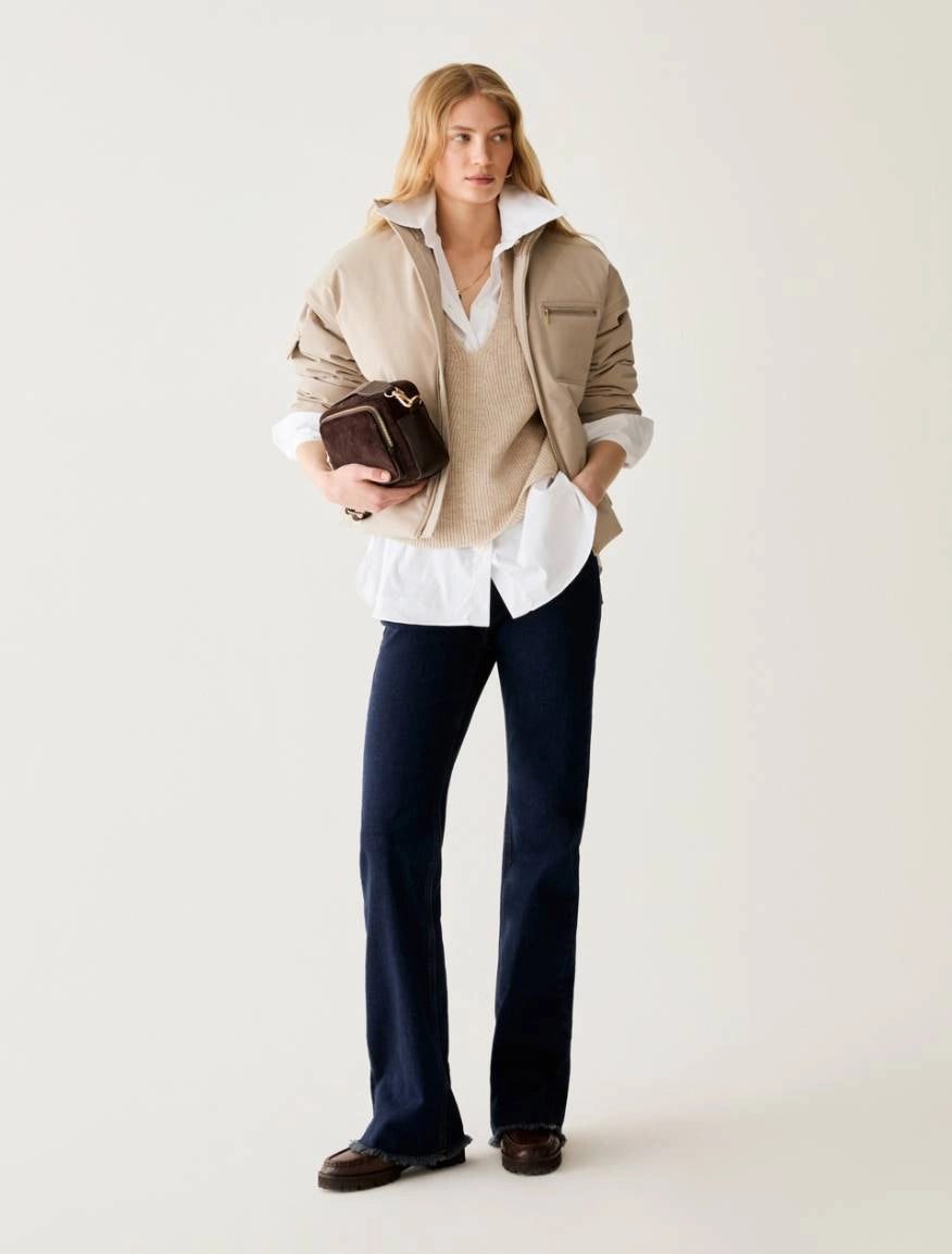 Bomber imbottito antigoccia - BEIGE PENNY BLACK PBBFUNALE