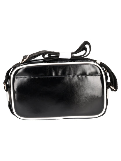 Borsa a tracolla Liu Jo da donna nera Borsa a tracolla Liu Jo da donna in ecopelle lucida nera -TF5138E103222222-