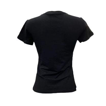 T-shirt con logo e strass LIUJO ARTICOLO TA5214JS003 COLORE M9273