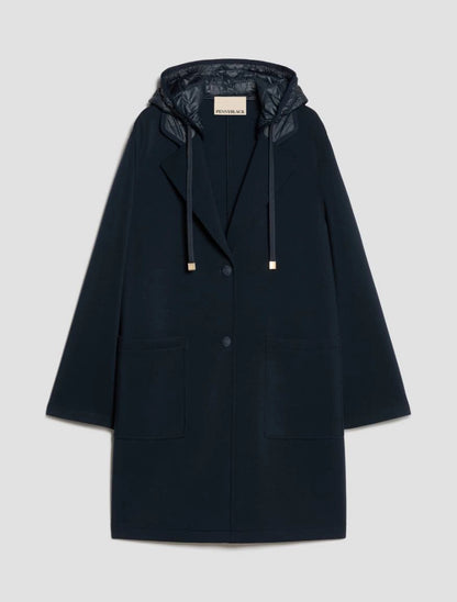 Cappotto in jersey doppio - NAVY PENNY BLACK PBJGHIGLIA