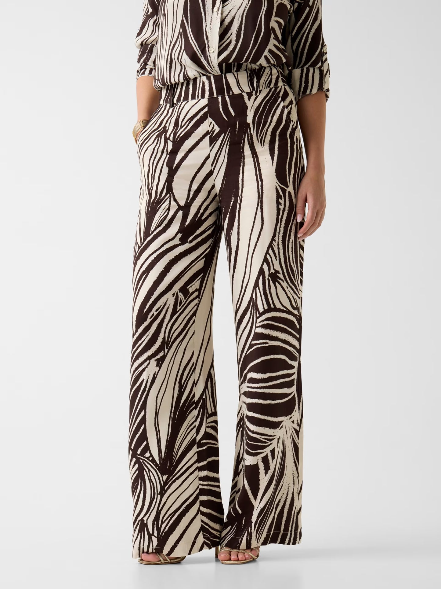 Guess W6GB19W1972 Pantaloni in viscosa