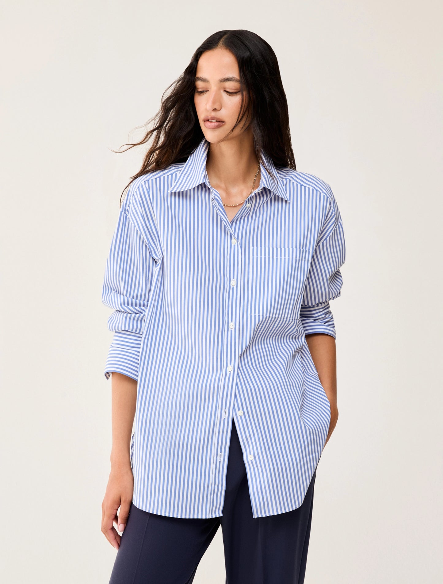 Penny Black PBBGENZANA - 1111176302012 Oversized Poplin Shirt