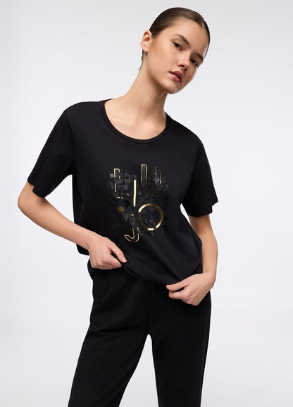 Liu Jo TF5276JS923V9673S T-Shirt Oversize