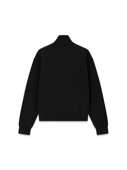 FELPA DONNA - GUESS ATHLEISURE NERO - V6YQ17 K4313