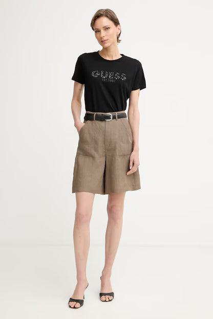 Guess W6GI15K3035 t-shirt da donna in cotone