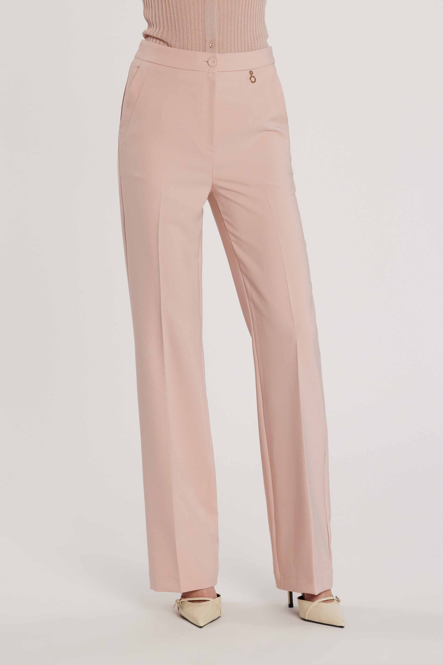 Relish Pantalone INDIANAPOLIS vita alta con tasche francesi