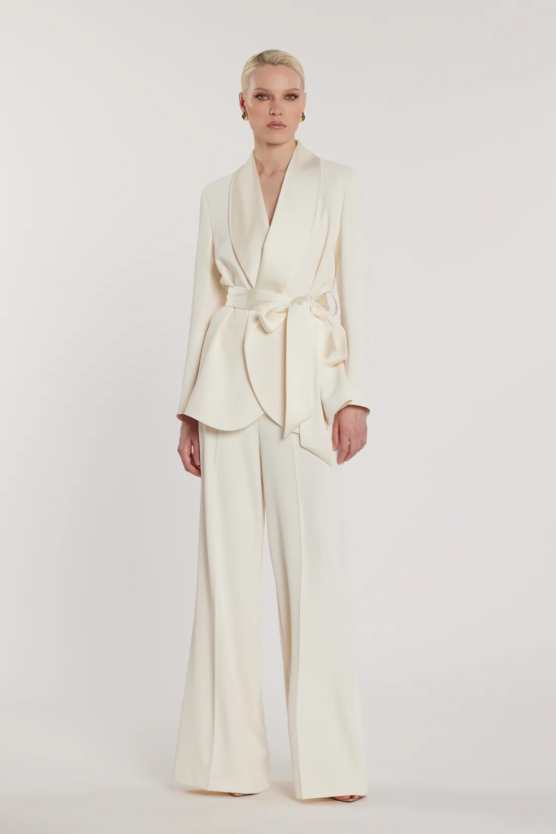 Relish Pantalone GASMAN vita alta ampia più tasche più bustino con arricciatura