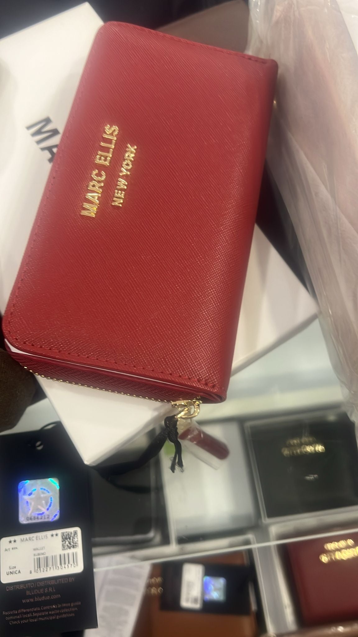 Marc Ellis Portafoglio Son Rubino