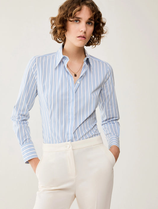 Penny Black PBBMARGARET - 1111046302006 Camicia slim in popeline