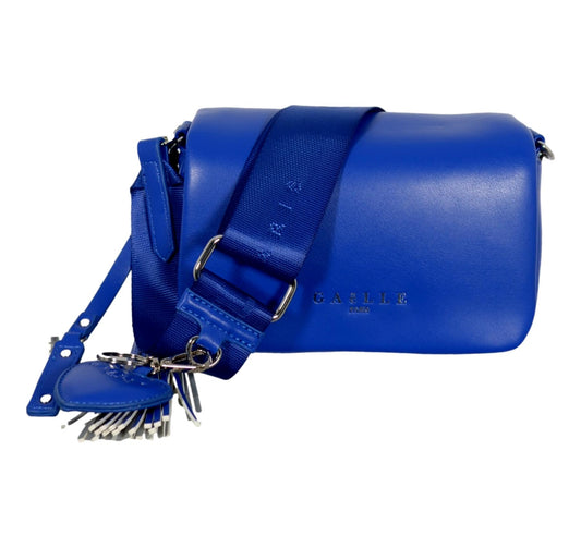 GAELLE PARIS Women's Mini Shoulder Bag GBADP4597 Blue color