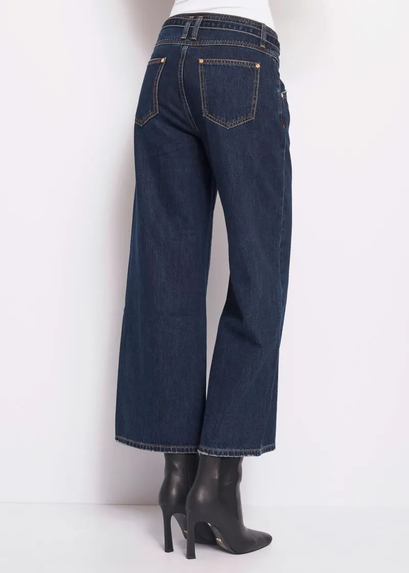 Jeans cropped con cintura GAUDI articolo 321BD26014