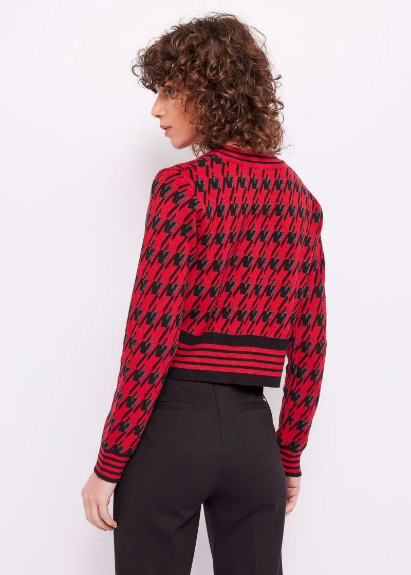 GAUDI houndstooth sweater article _321BD53051_325027-01 