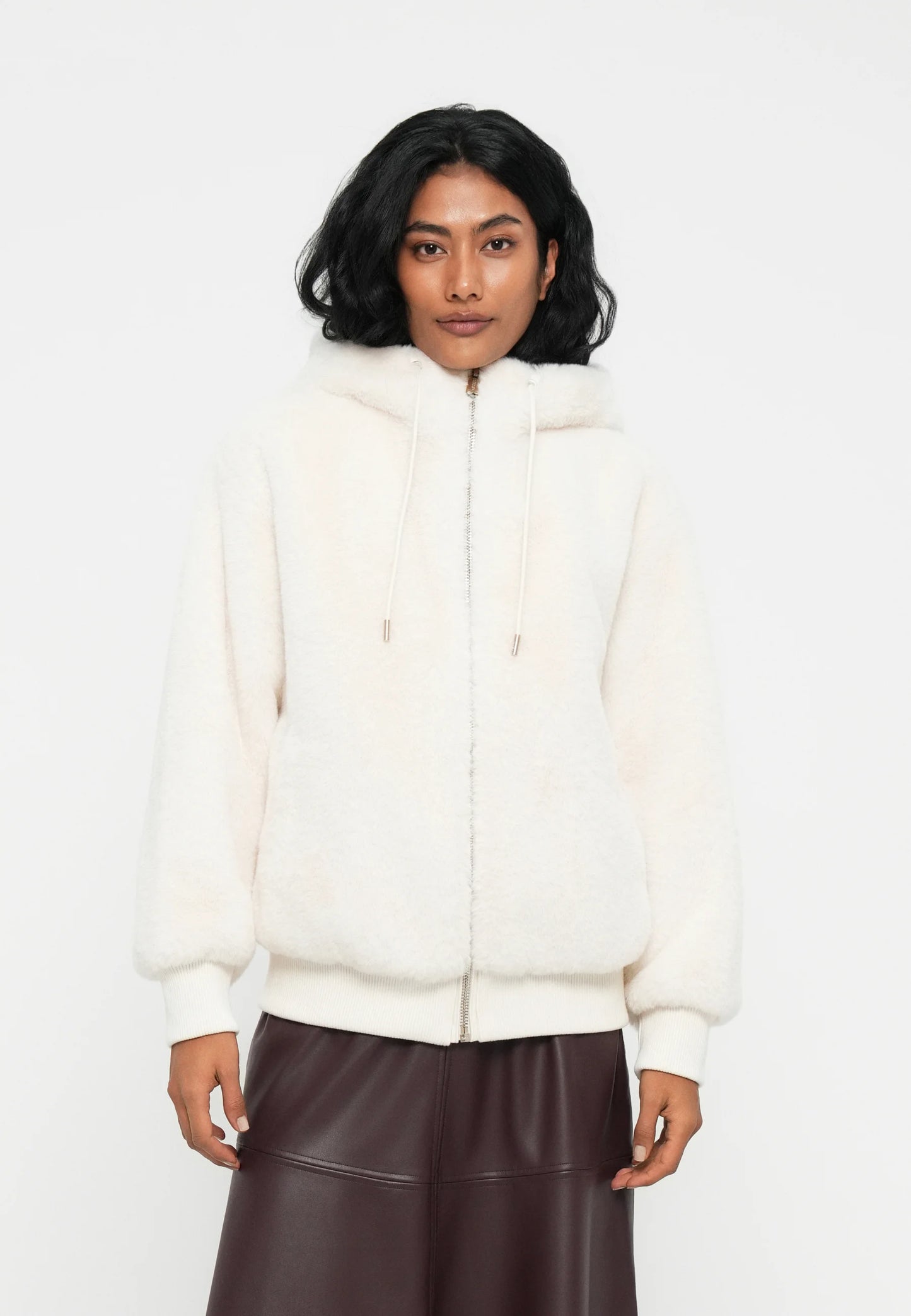 Guess LUCREZIA - Giacca invernale - cream white