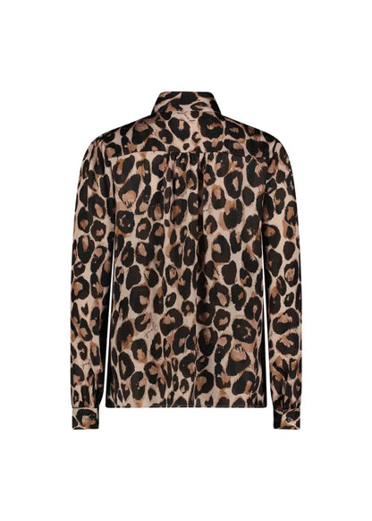 Nuova Collezione Camicia animalier in raso GAUDI ARTICOLO 421BD45005