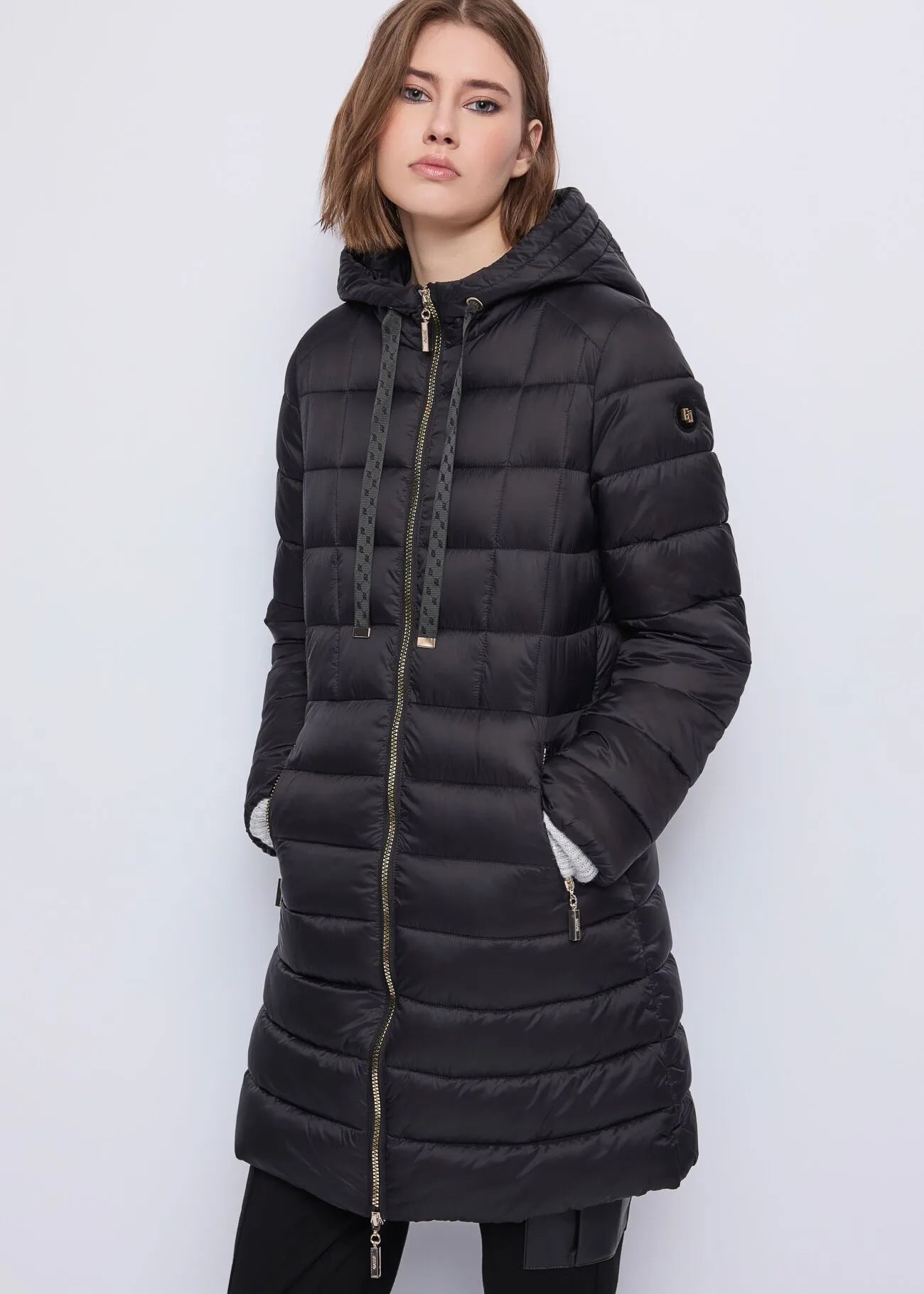 Piumino da donna trapuntato con cappuccio GAUDI 521BD35001COLORE 2001