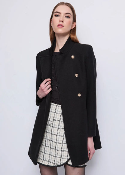 Cappotto da donna doppiopetto con bottoni dorati GAUDI 521BD35018_2001