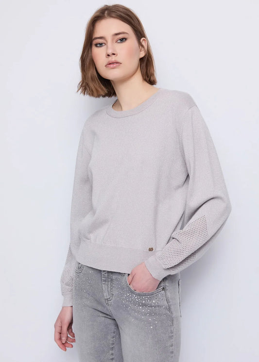 Maglia da donna in filato lurex GAUDI 521BD53052_2212