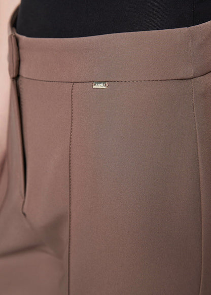 Pantaloni flare da donna a vita alta GAUDI 521FD25014_3331