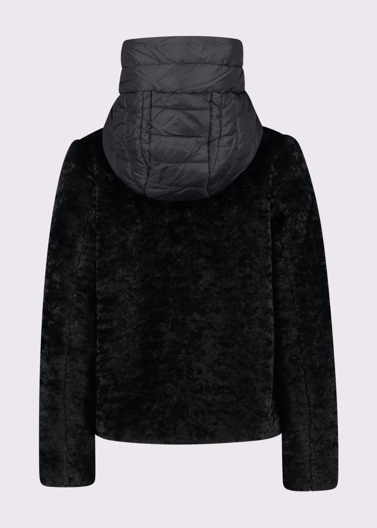 Giacca nera da donna con cappuccio GAUDI 521FD39002_2001