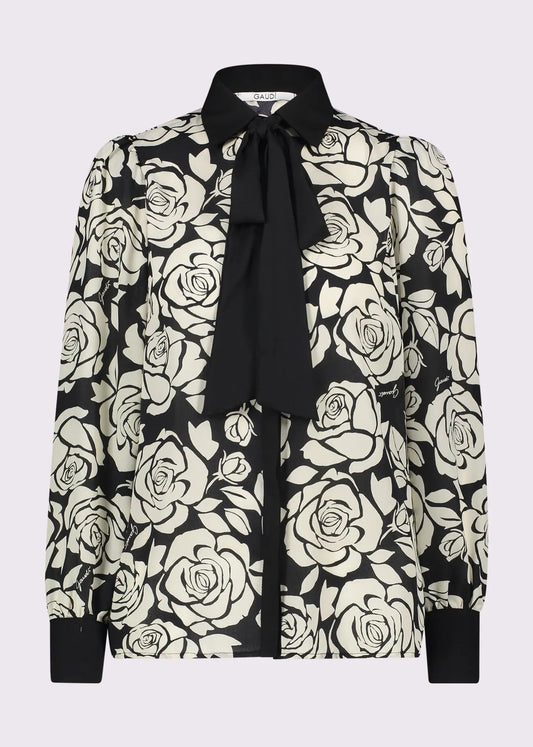 Nuova Collezione Camicia da donna con stampa floreale GAUDI 521FD45005 521048-01