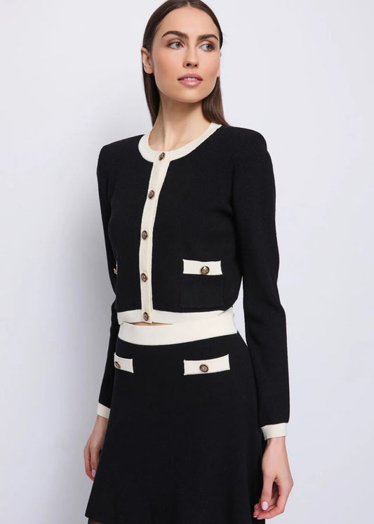 Cardigan da donna con bottoni gioiello GAUDI 521FD53038_521017-02