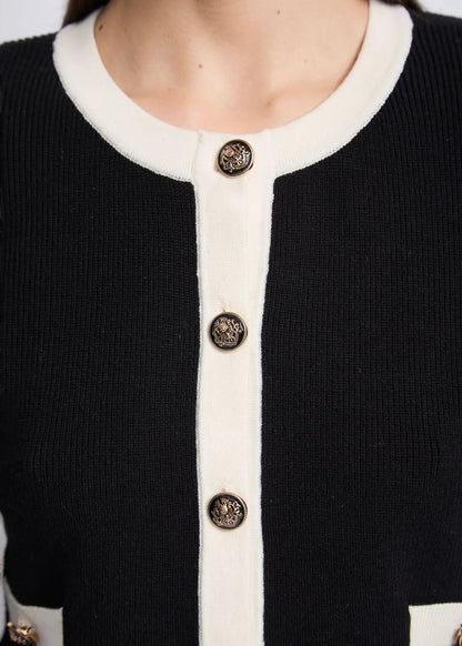 Cardigan da donna con bottoni gioiello GAUDI 521FD53038_521017-02