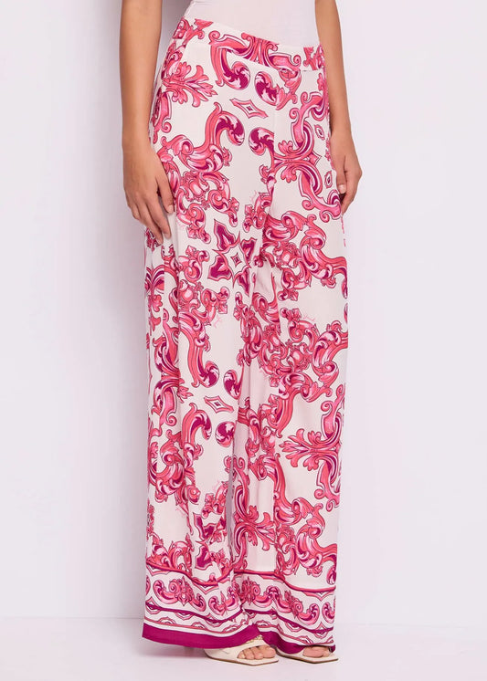 Pantalon femme avec imprimé et poches Gaudi ARTICOLO511fd25017